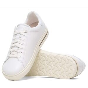 Birkenstock Bend Low Leather Sneakers White EU 41 Men 8 WMN 10 NEW‎ in BOX
